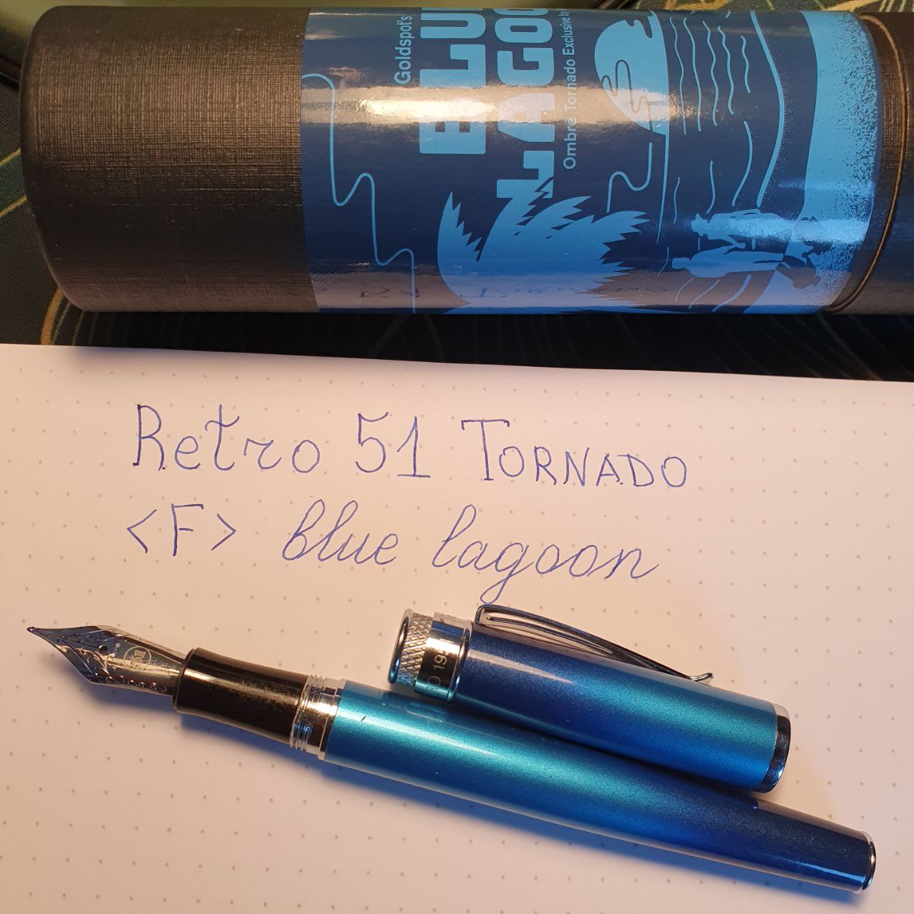 ELU Ombre Tornado Exclusive by Retro 51 TORNADO <F> Blue lagoon